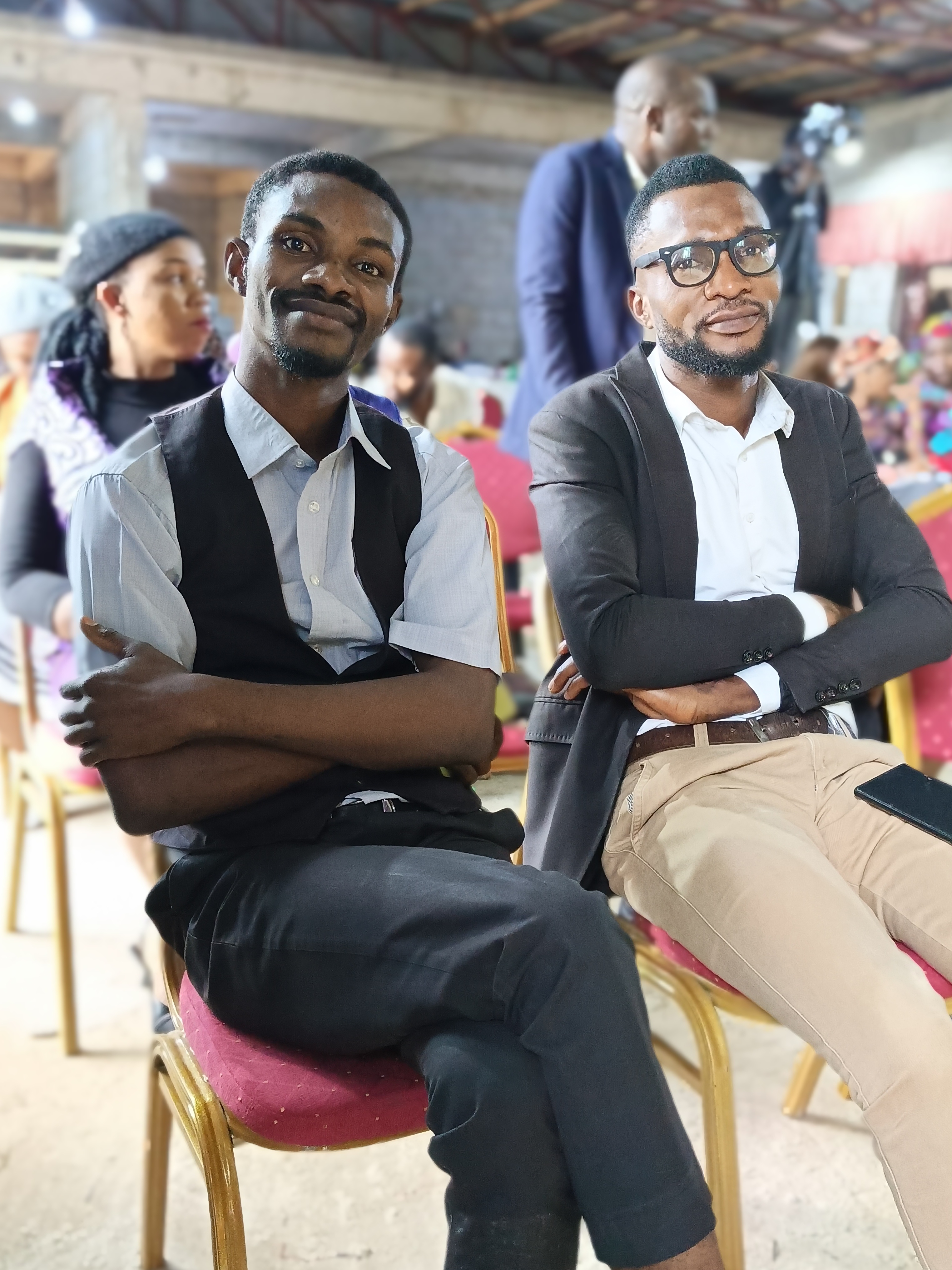 Members of the congregation